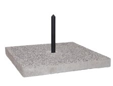 Stopka stalowa z obciążeniem betonowym