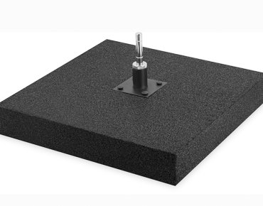 Stopa z rotatorem przykręcana do maty gumowej, waga 19kg