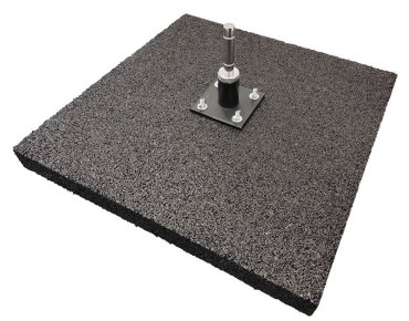 Stopka z rotatorem przykręcana do maty gumowej, waga 11kg